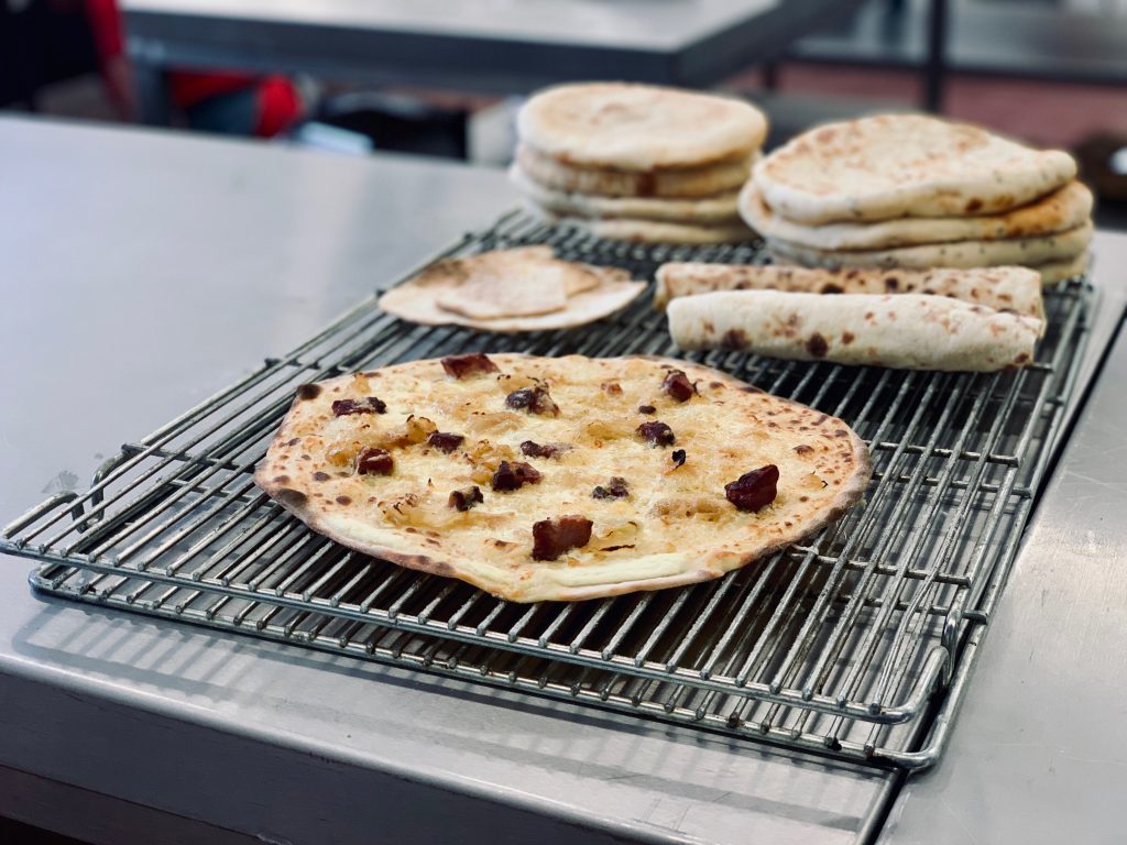 Flatbreads at The School of Artisan Food