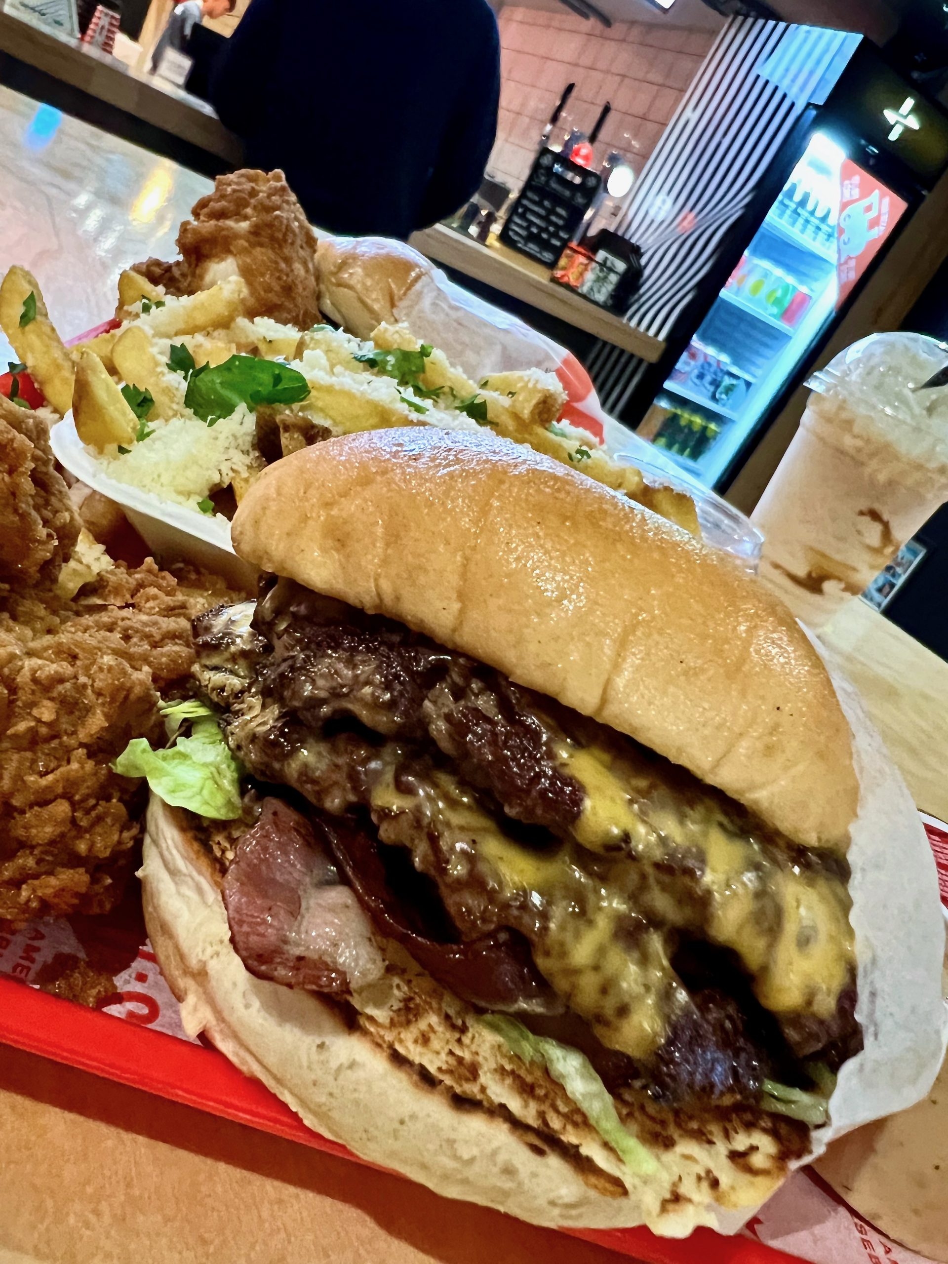 Smashed Burger Place in Leeds